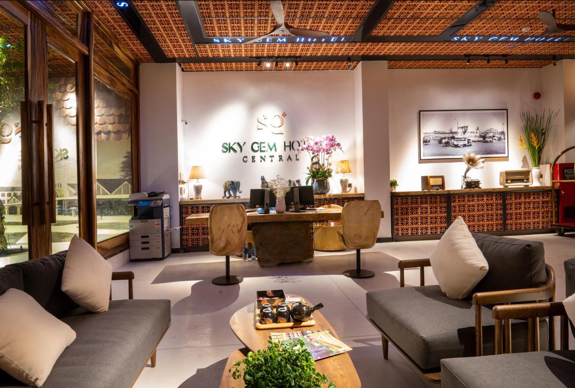 Sky Gem Central Hotel Ho Si Minh-város Kültér fotó