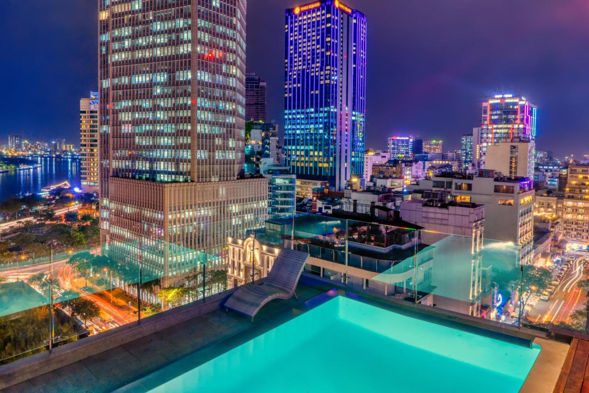 Sky Gem Central Hotel Ho Si Minh-város Kültér fotó