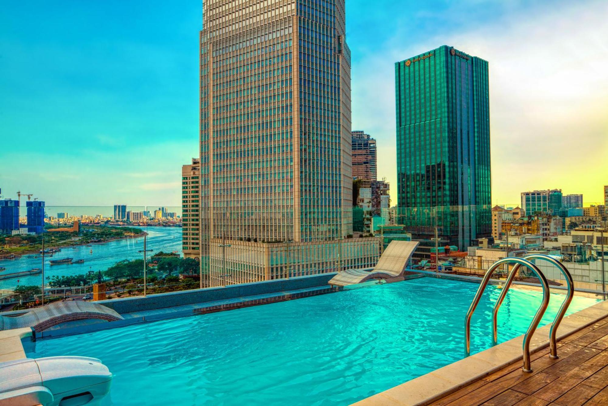 Sky Gem Central Hotel Ho Si Minh-város Kültér fotó