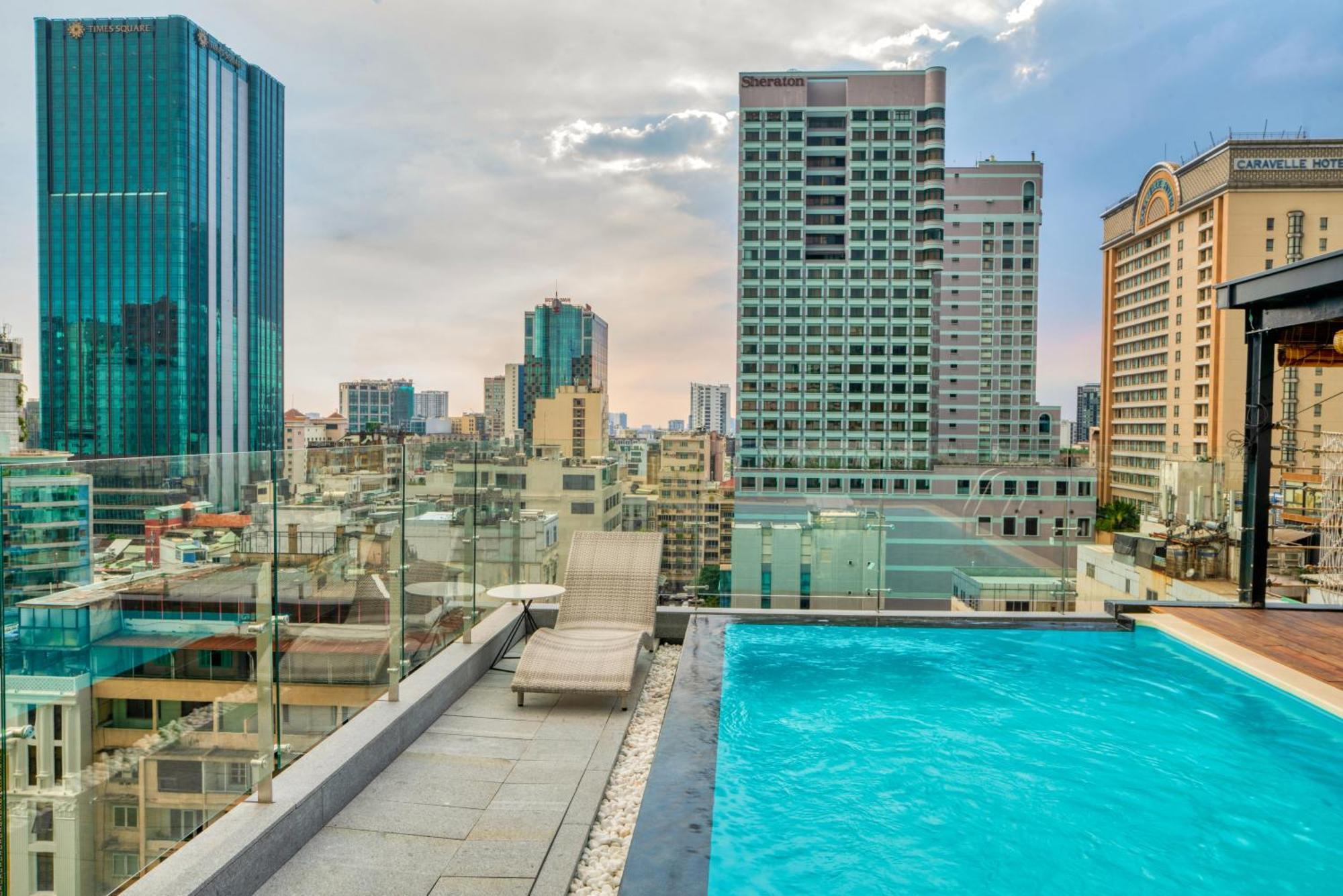 Sky Gem Central Hotel Ho Si Minh-város Kültér fotó